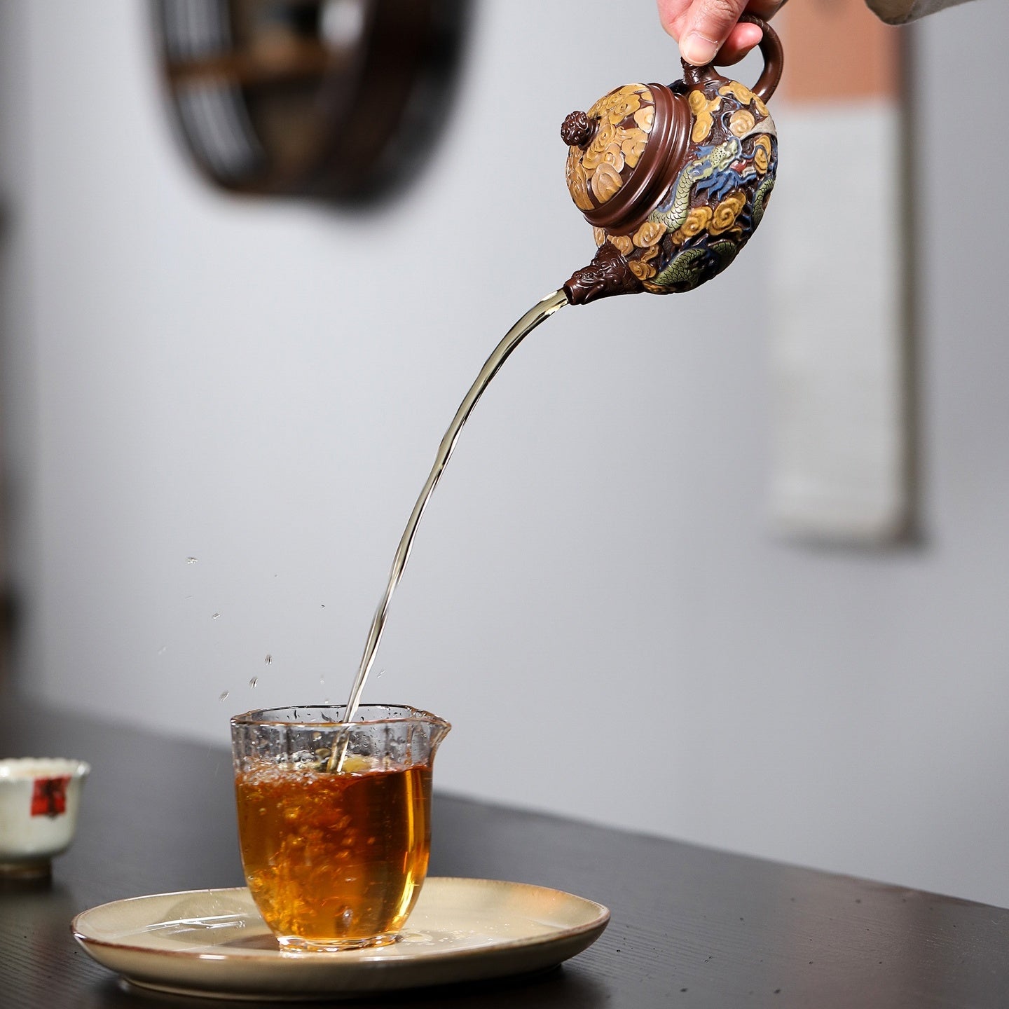 Rong Tian 170cc - Yixing Handmade Teapot 江苏宜兴