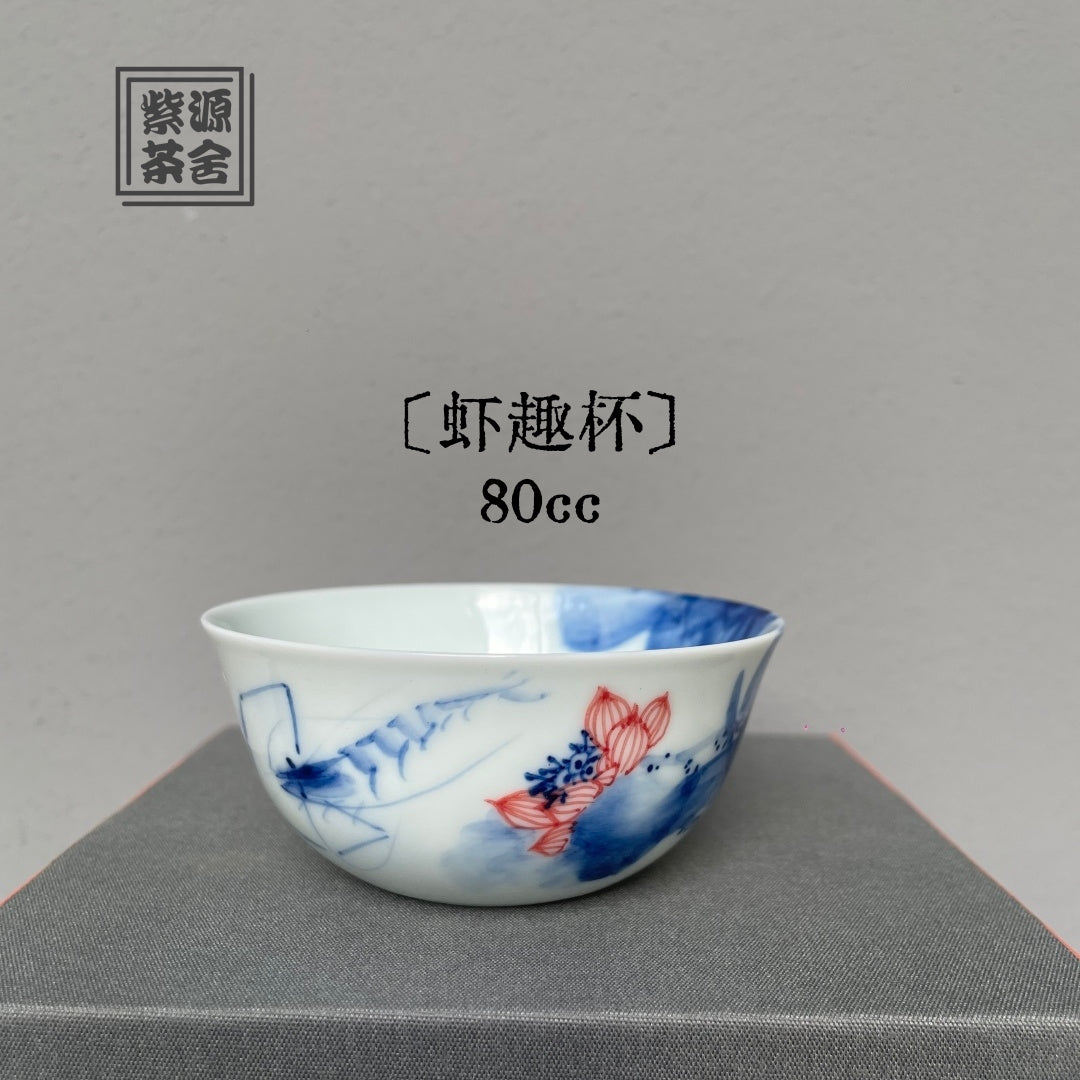 Xia Qu Bei 80cc - Jing De Zhen Porcelain Teacup zycs_China