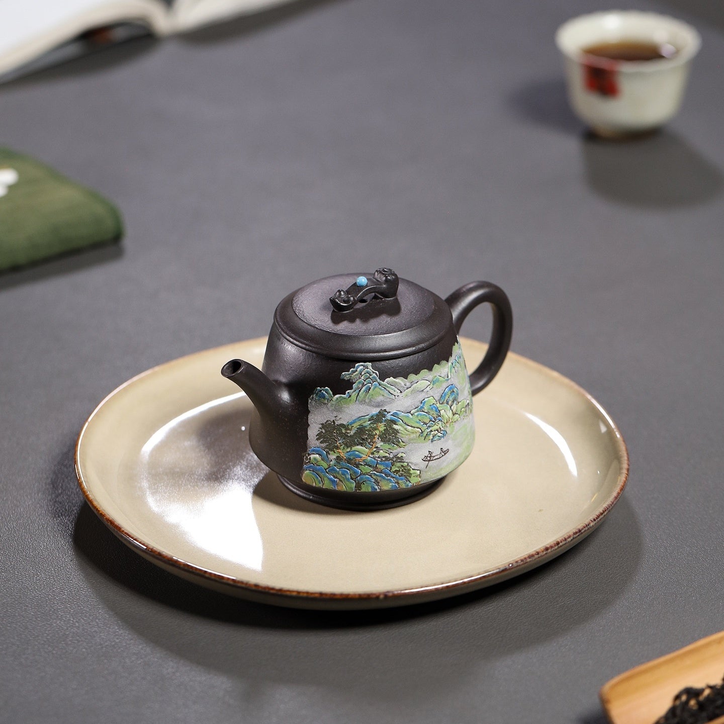 Fu Gui Ru Yi 200cc - Yixing Handmade Teapot 江苏宜兴
