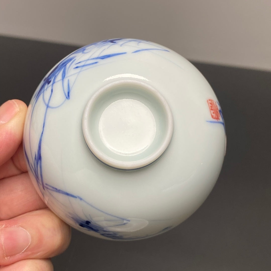 Xia Qu 100cc - Jing De Zhen Porcelain Teacup zycs_China