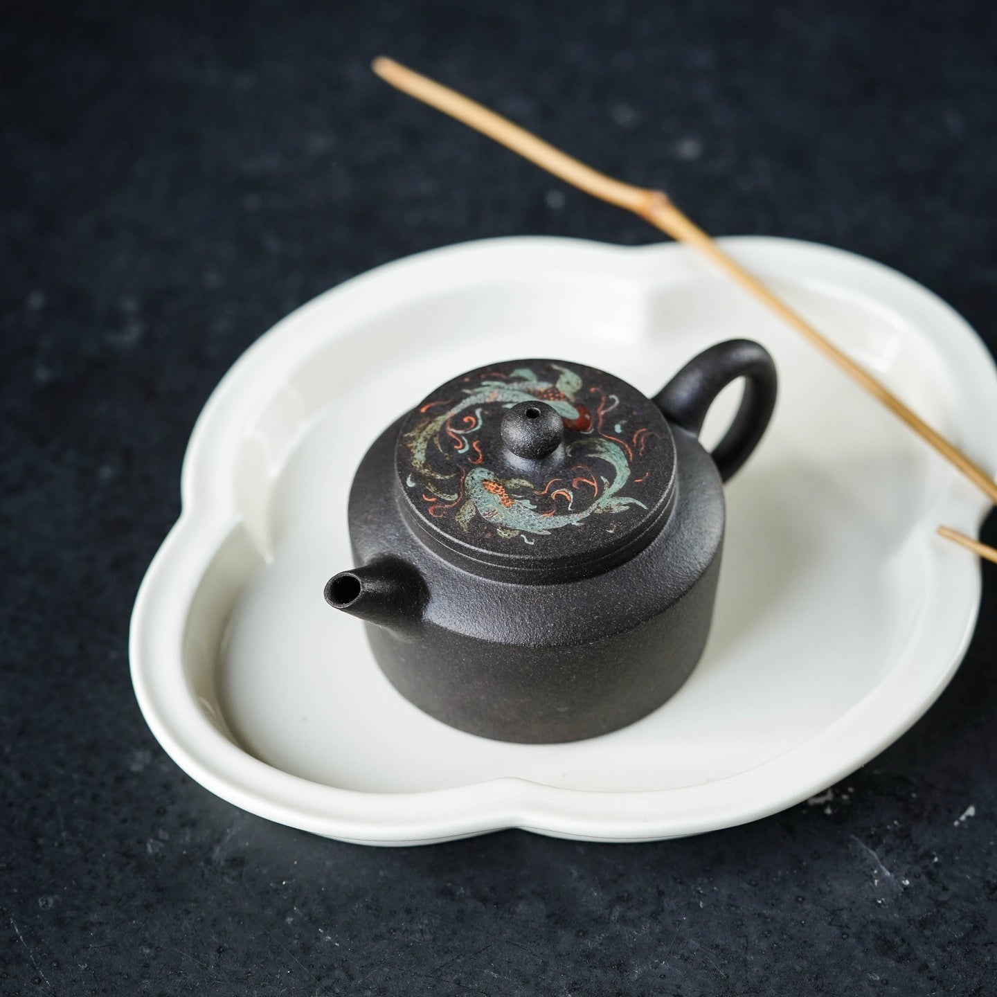 Ju Lun 90cc - Yixing Handmade Teapot 江苏宜兴
