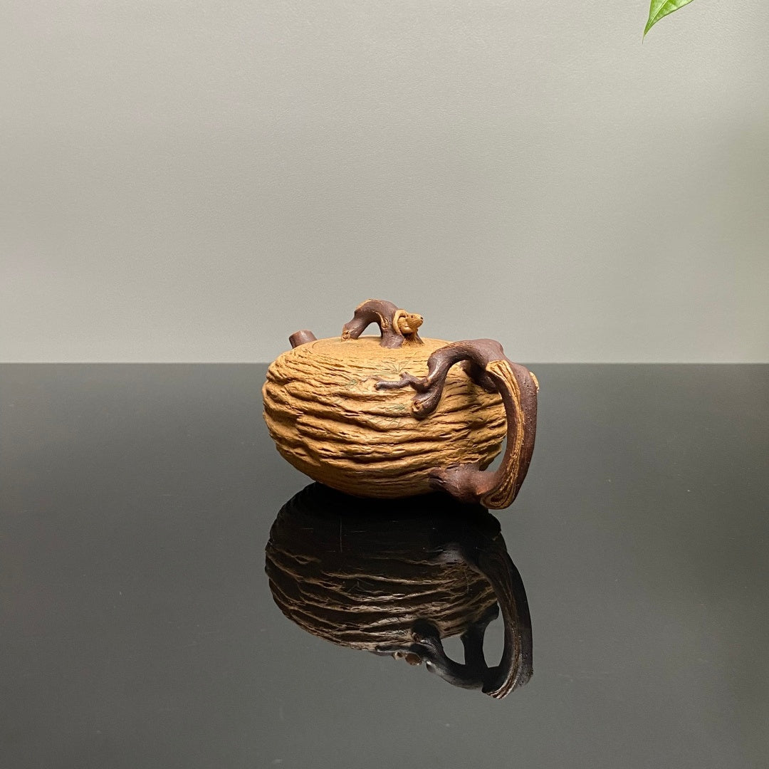 Song Shou Nian Lun 160cc - Yixing Handmade Teapot 江苏宜兴