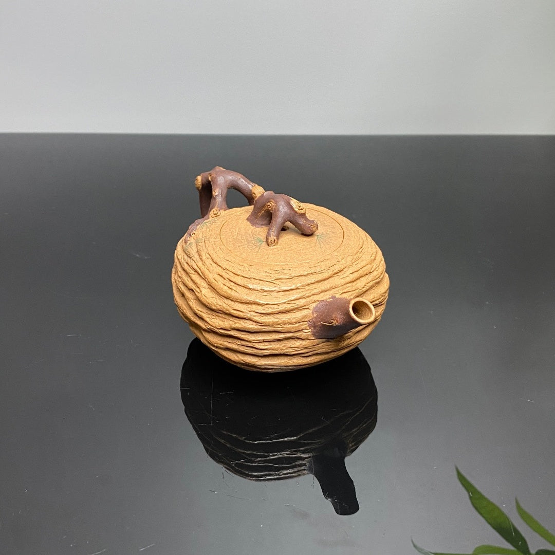 Song Shou Nian Lun 160cc - Yixing Handmade Teapot 江苏宜兴
