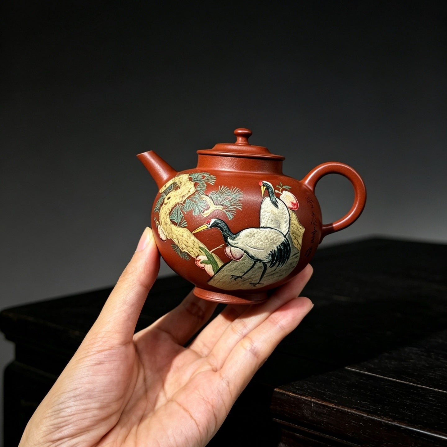 Gong Deng 180cc - Yixing Handmade Teapot 江苏宜兴
