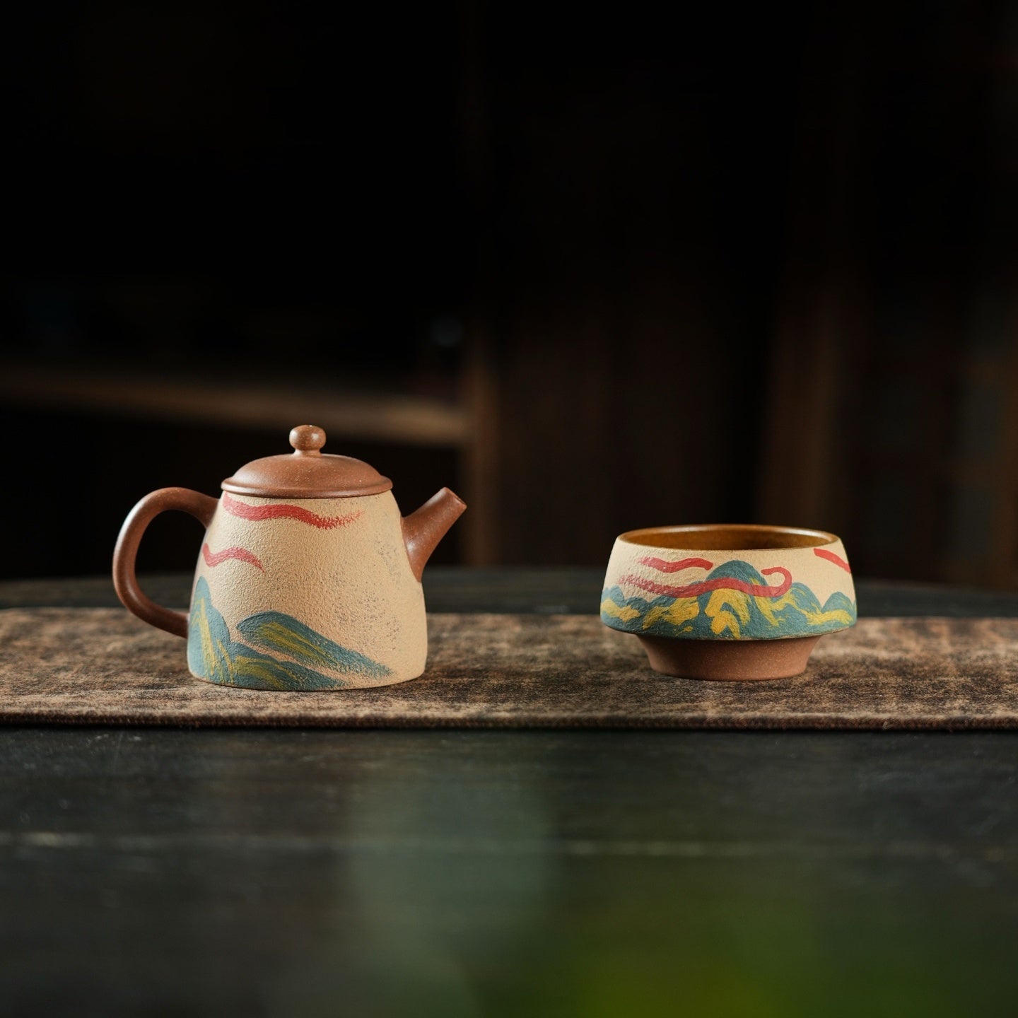 Jiu Se Lu 160cc - Yixing Handmade Teapot 江苏宜兴