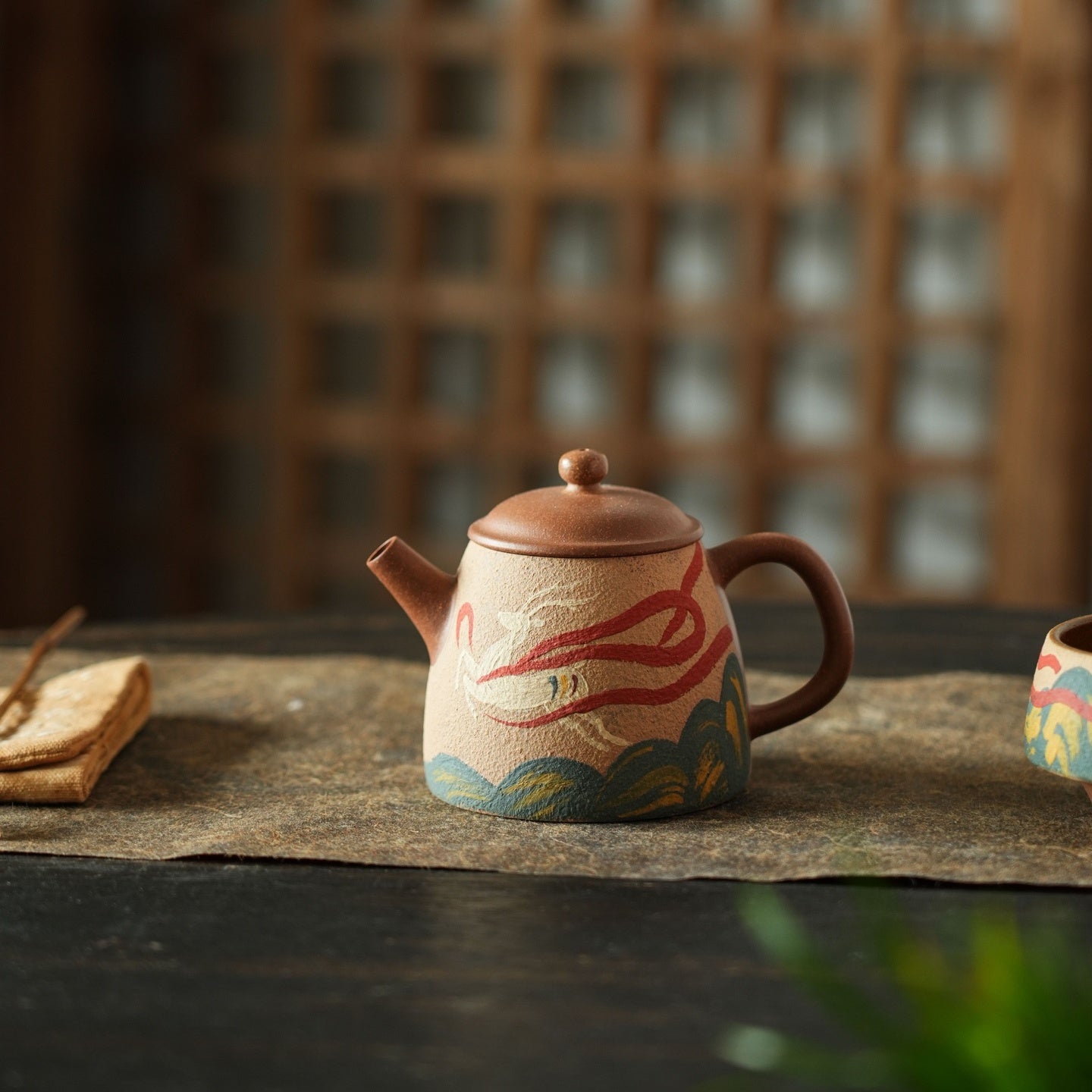 Jiu Se Lu 160cc - Yixing Handmade Teapot 江苏宜兴