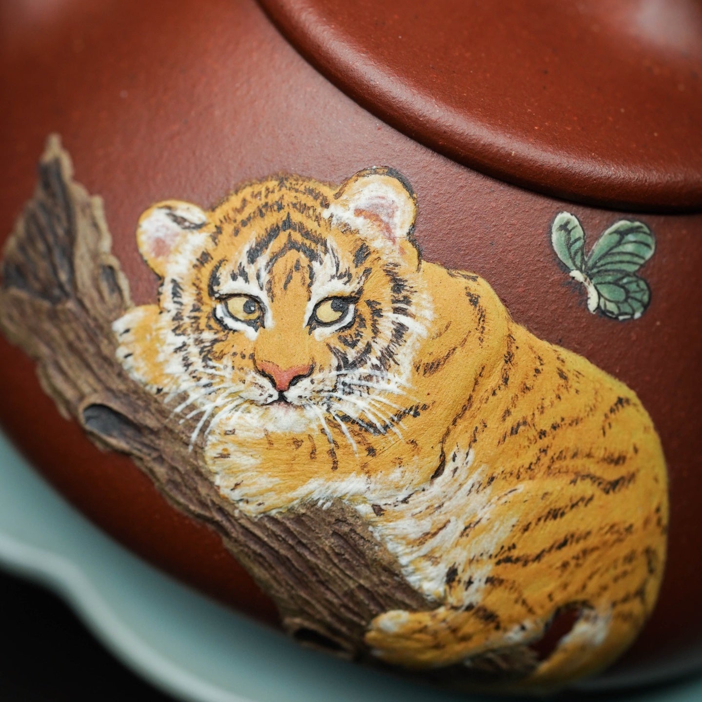 Ping Gai Shi Piao 180cc - Yixing Handmade Teapot 江苏宜兴