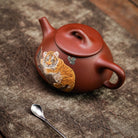 Ping Gai Shi Piao 180cc - Yixing Handmade Teapot 江苏宜兴