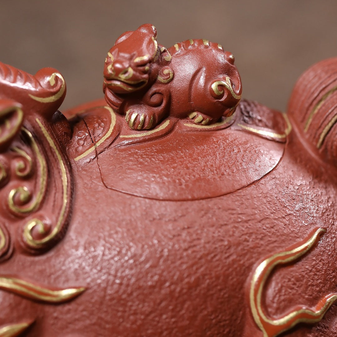 Qi Lin 240cc - Yixing Handmade Teapot 江苏宜兴