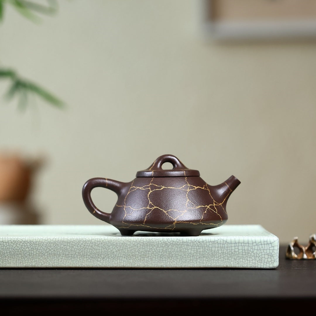 Zi Ye Shi Piao 150cc - Yixing Handmade Teapot 江苏宜兴