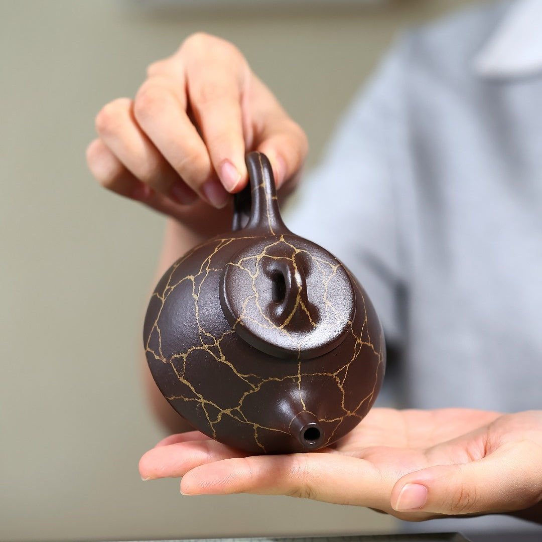 Zi Ye Shi Piao 150cc - Yixing Handmade Teapot 江苏宜兴