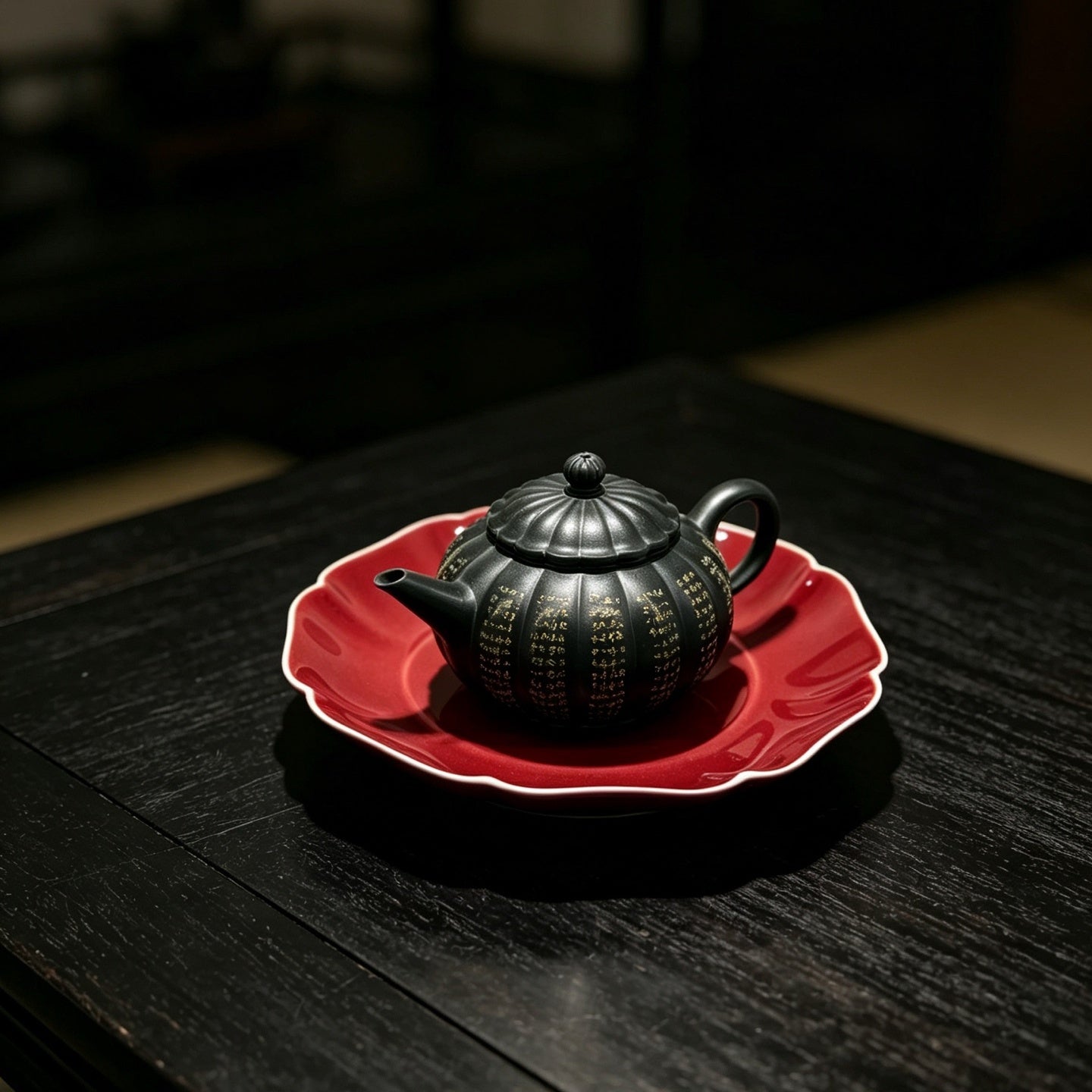 Jin Wen Shui Ping 160cc - Yixing Handmade Teapot 江苏宜兴