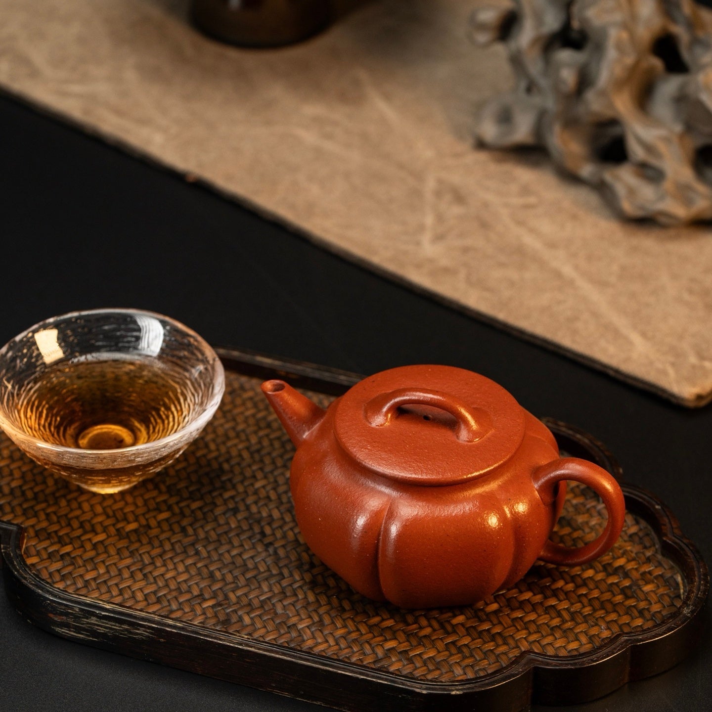 Fang Hua Ning Xiang 145cc - Yixing Handmade Teapot 江苏宜兴