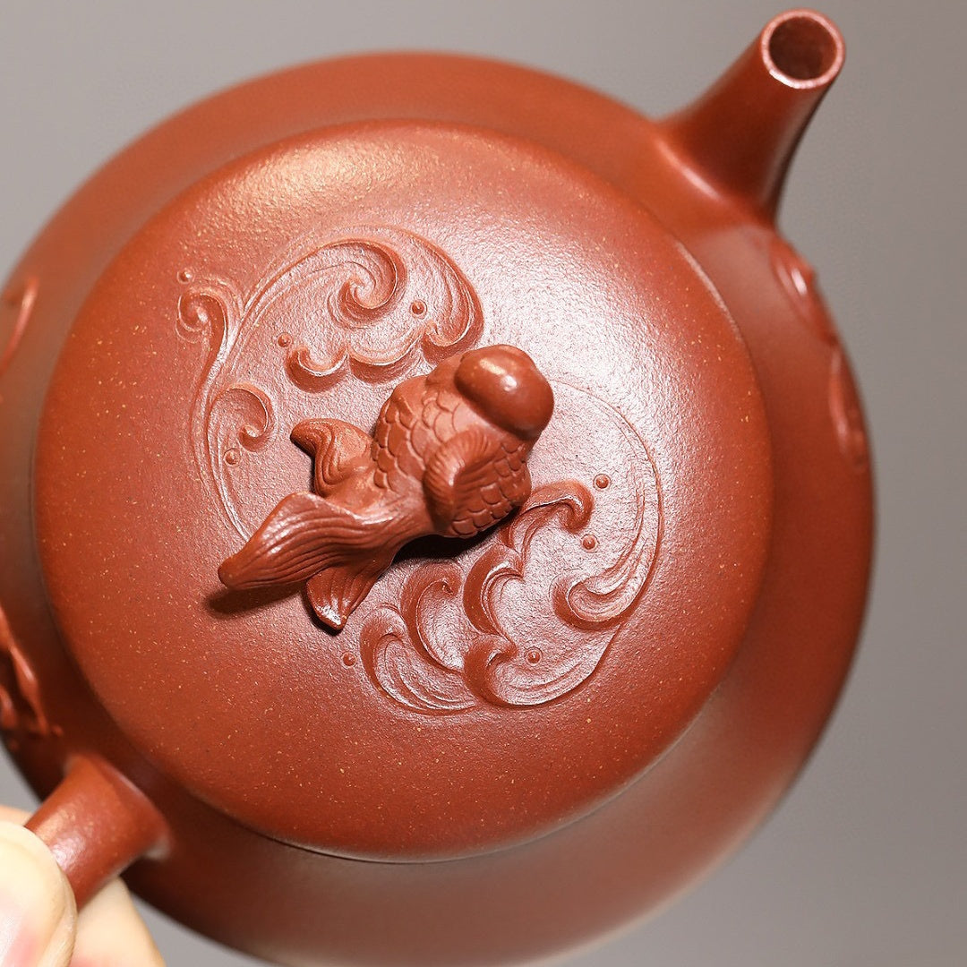 Guan Yu 190cc - Yixing Handmade Teapot 江苏宜兴