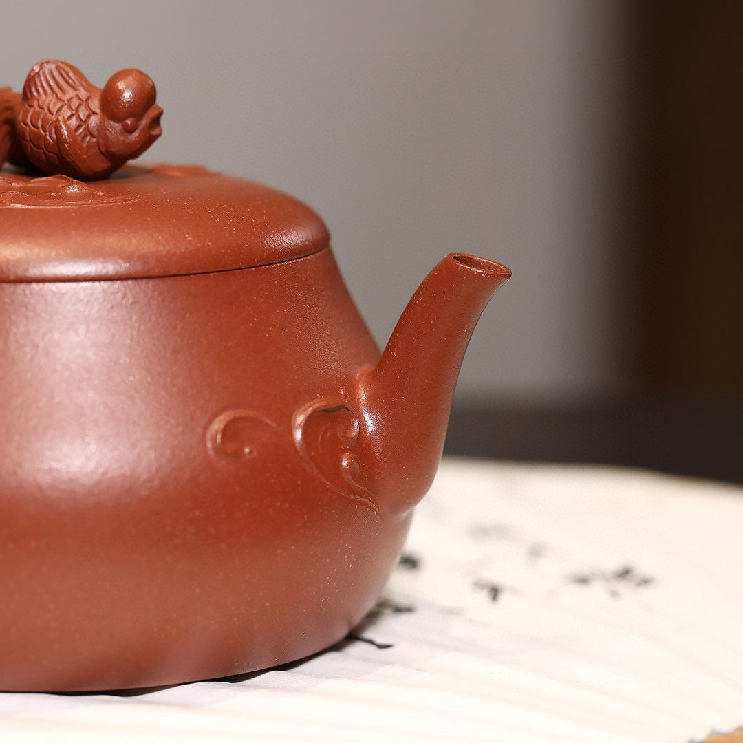 Guan Yu 190cc - Yixing Handmade Teapot 江苏宜兴