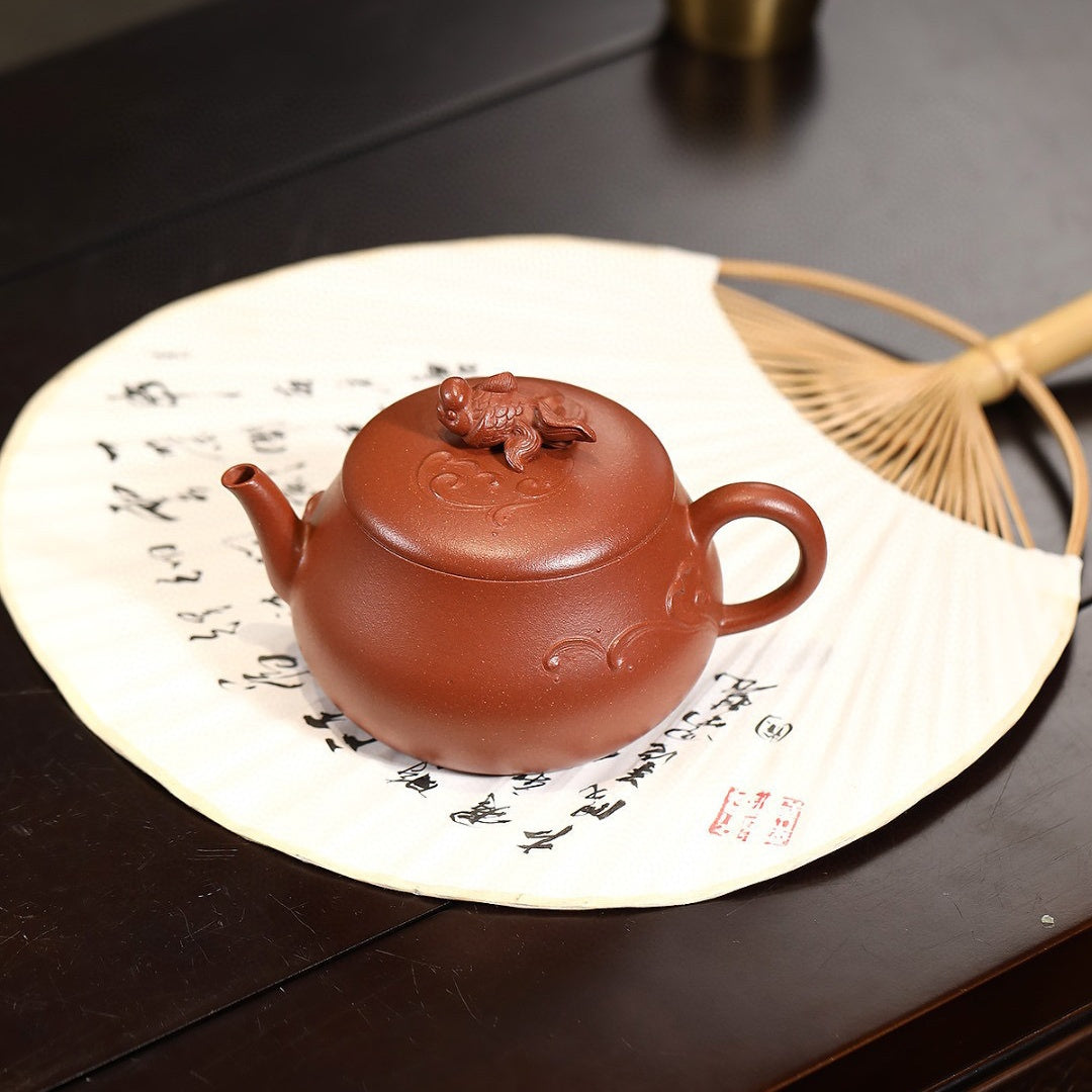 Guan Yu 190cc - Yixing Handmade Teapot 江苏宜兴