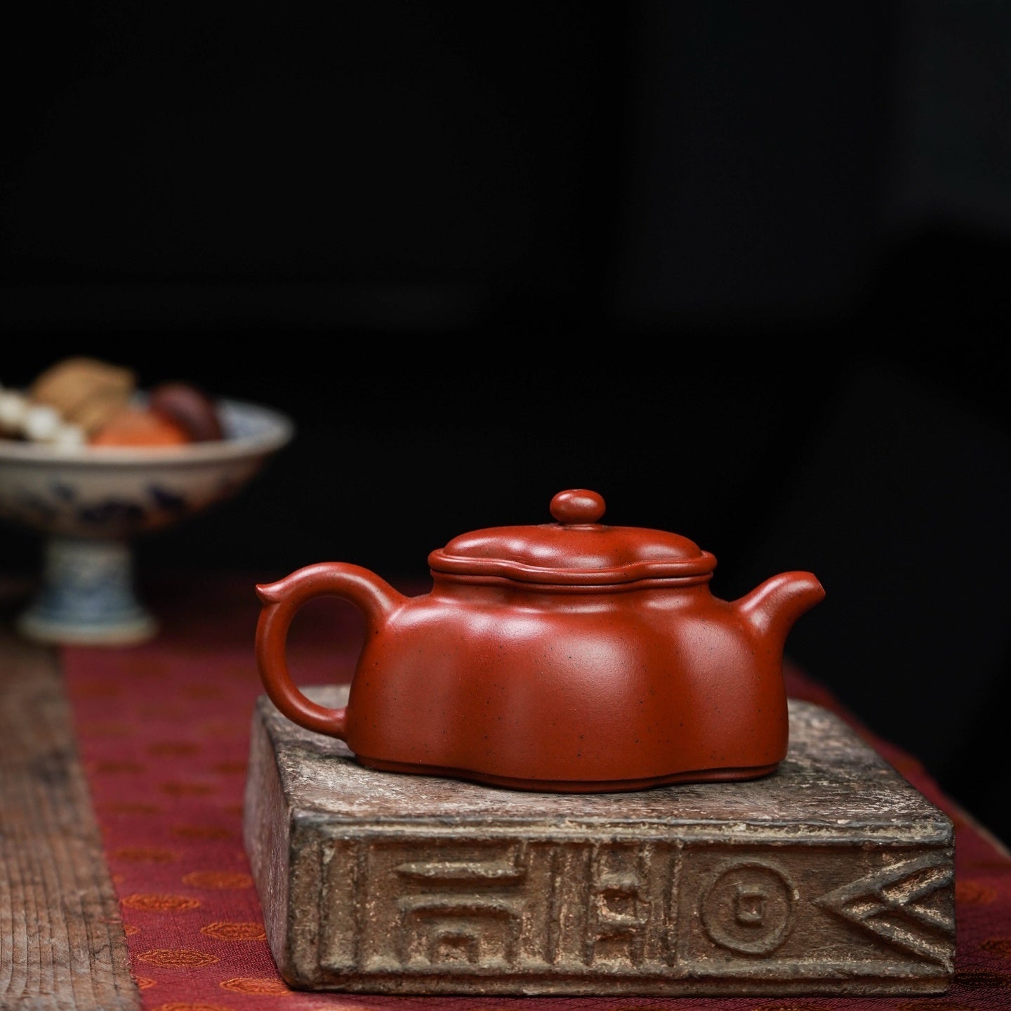 Yin Chun Hai Tang 150cc - Yixing Handmade Teapot 江苏宜兴