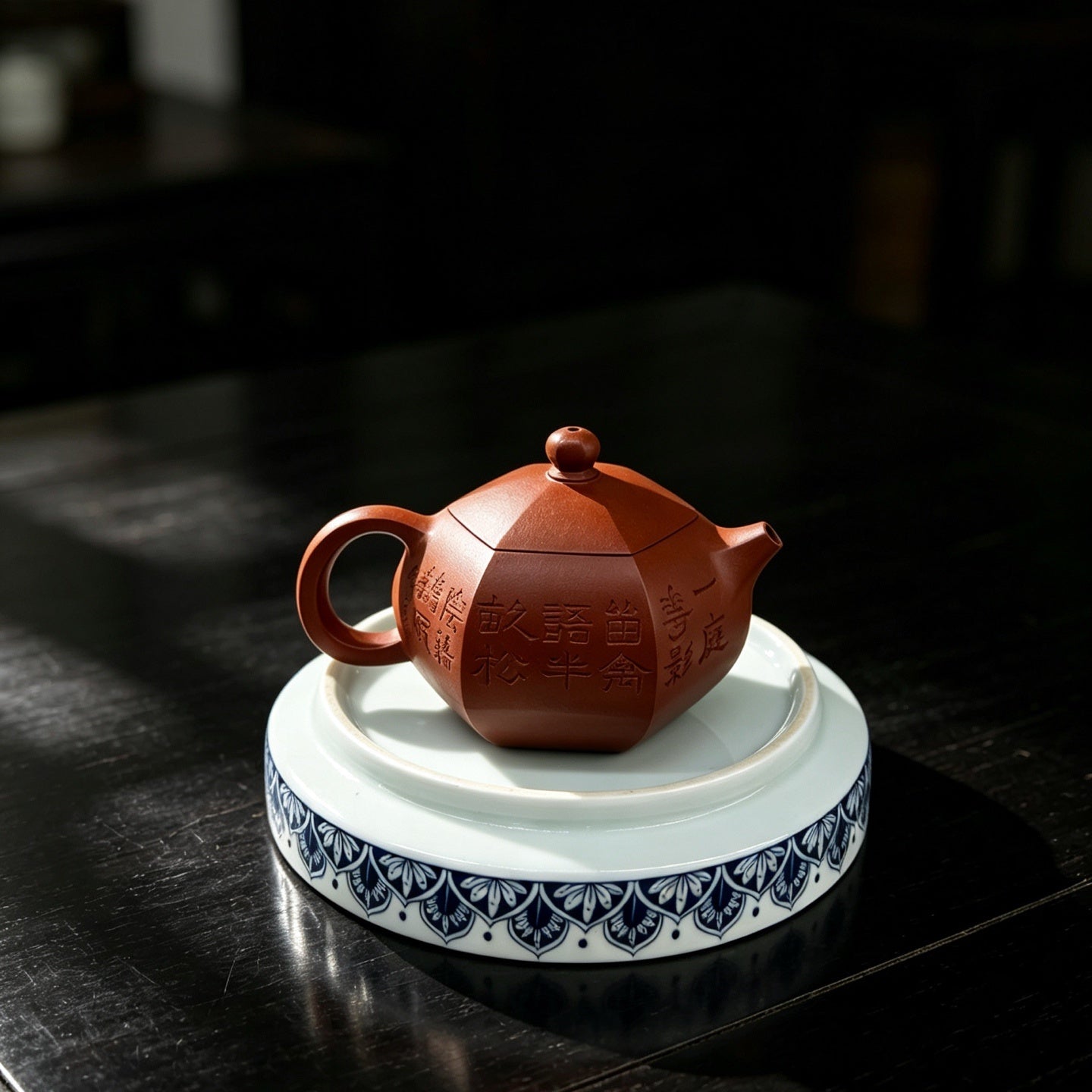 Liu Fang Xi Shi 220cc - Yixing Handmade Teapot 江苏宜兴