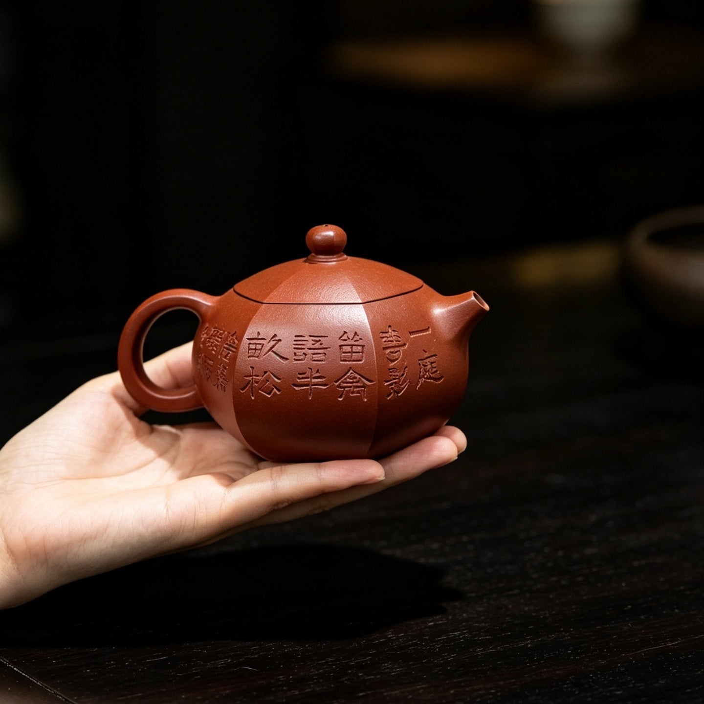 Liu Fang Xi Shi 220cc - Yixing Handmade Teapot 江苏宜兴