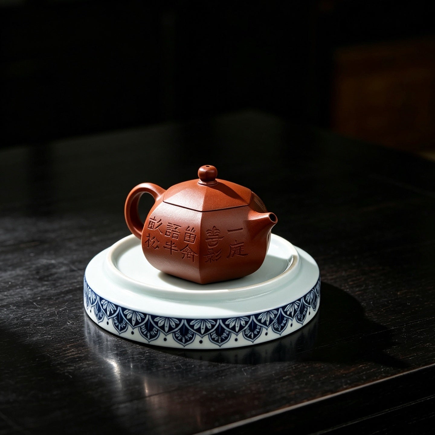 Liu Fang Xi Shi 220cc - Yixing Handmade Teapot 江苏宜兴