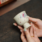 Die Lian Hua 90cc - Yixing Handmade Teacup 江苏宜兴