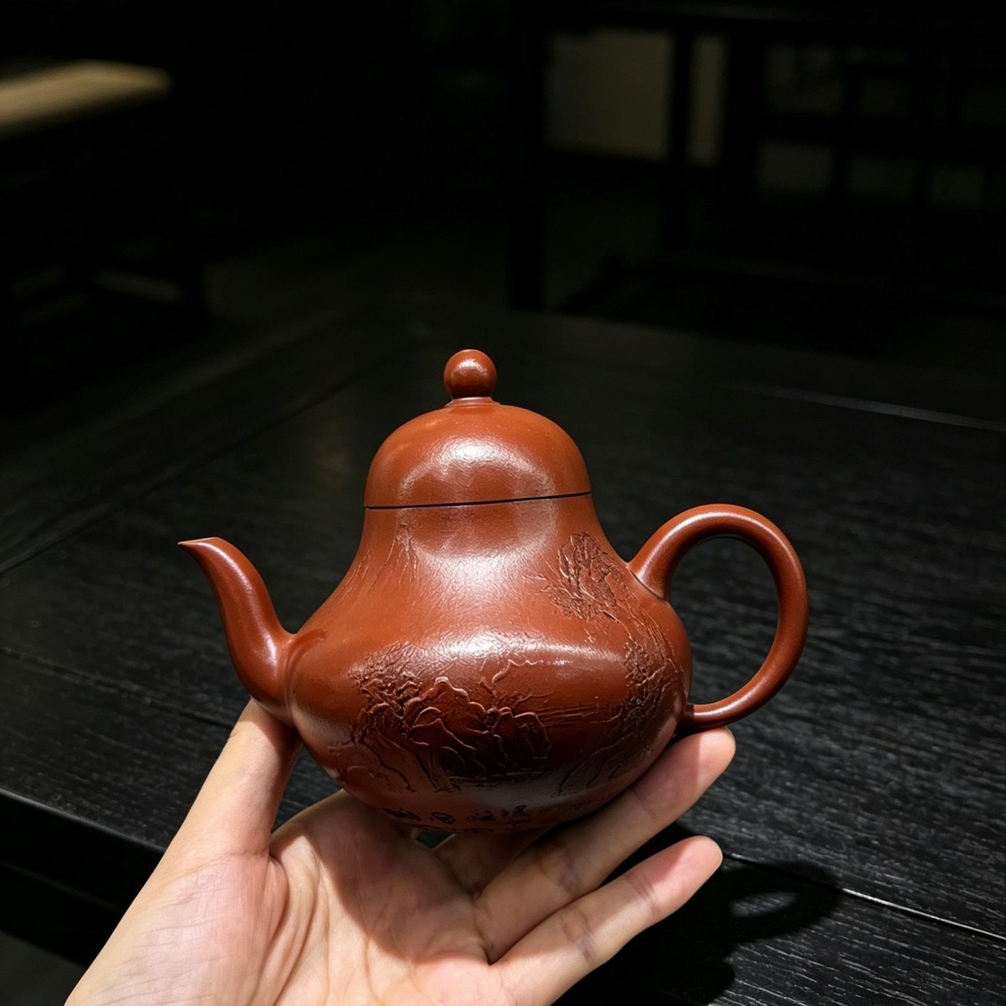 Si Ting 200cc - Yixing Handmade Teapot 江苏宜兴