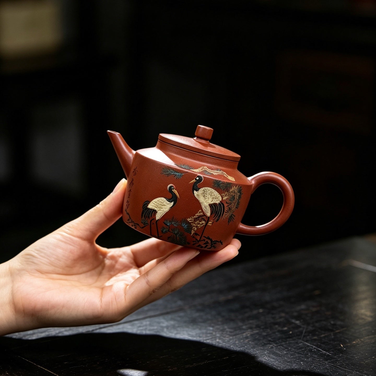 Zhe Jian Gong Deng 220cc - Yixing Handmade Teapot 江苏宜兴