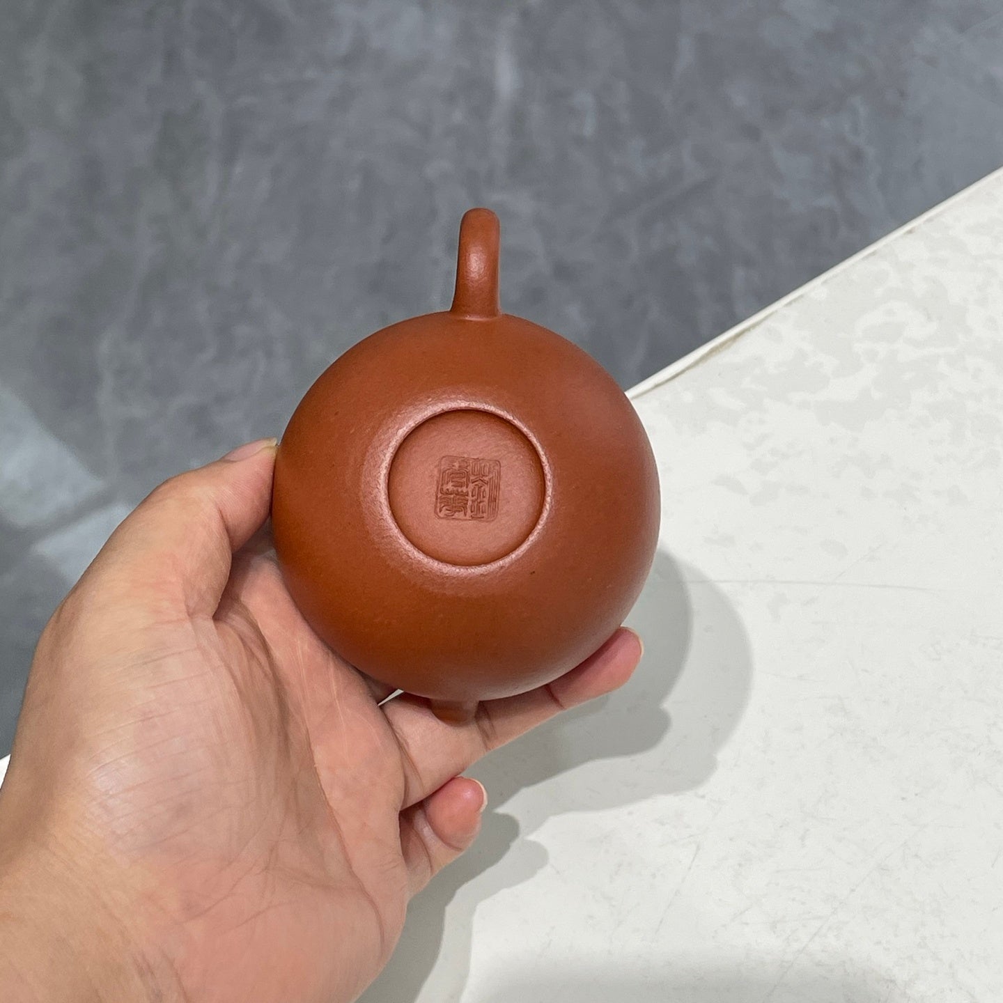 Bian Xi Shi 100cc - Yixing Handmade Teapot 江苏宜兴