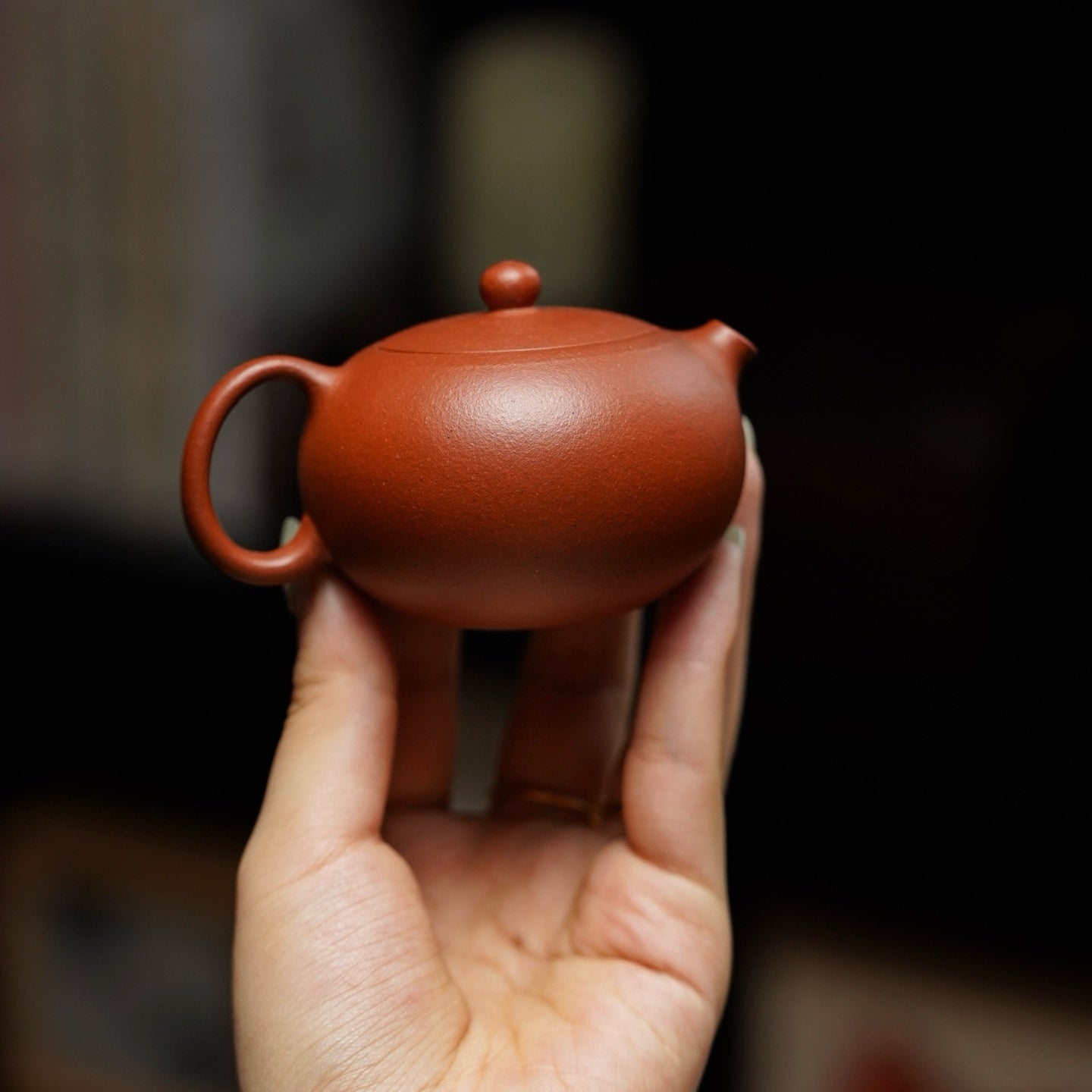 Bian Xi Shi 100cc - Yixing Handmade Teapot 江苏宜兴