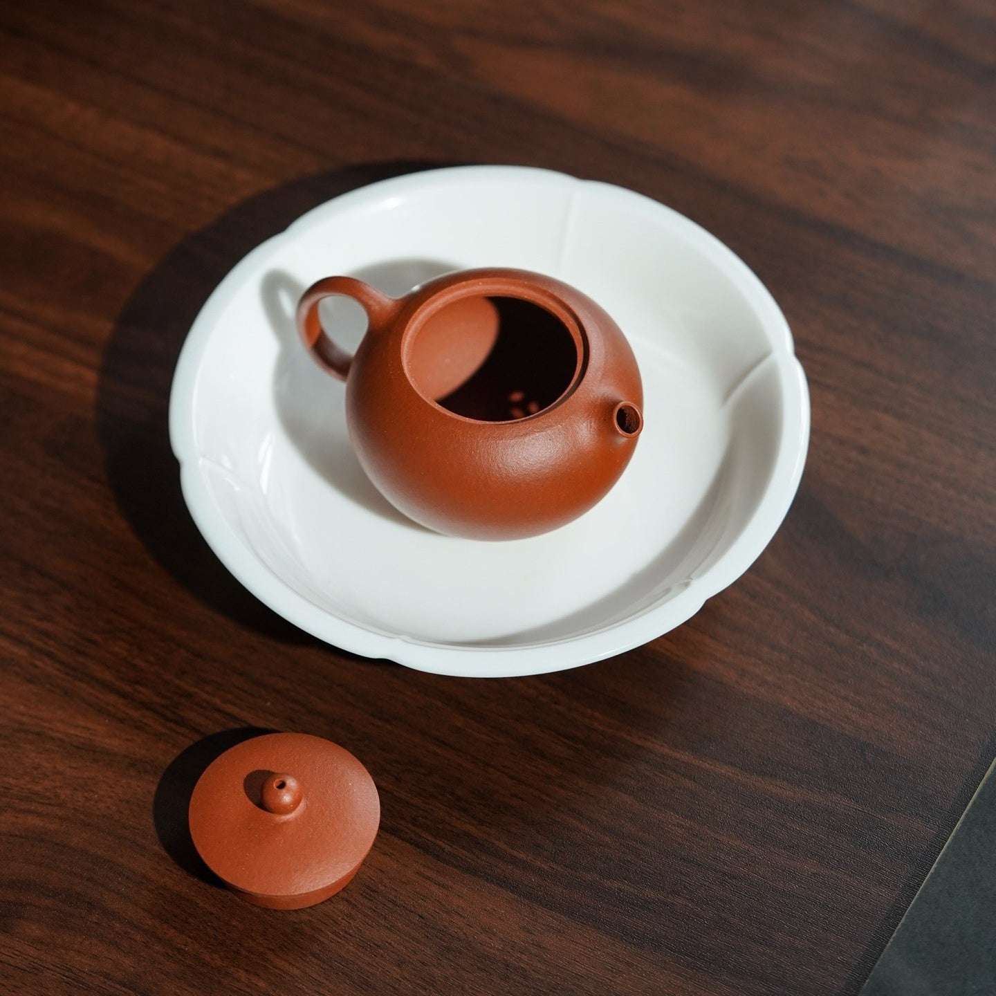 Bian Xi Shi 100cc - Yixing Handmade Teapot 江苏宜兴