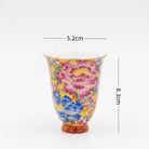 Wan Hua 60cc - Jing De Zhen Porcelain Teacup zycschina