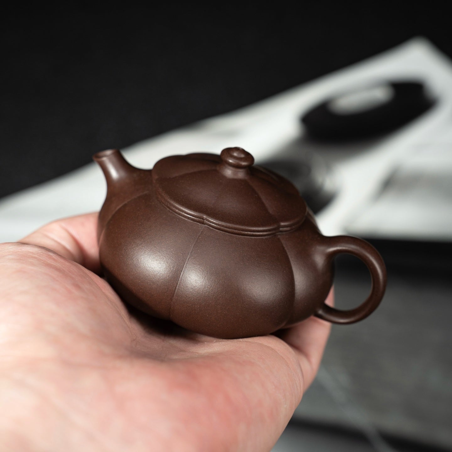 Han Jiang 130cc - Yixing Handmade Teapot 江苏宜兴