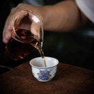 Wu Cai Hua Hui 110cc - Jing De Zhen Porcelain Gaiwan - zycs_China