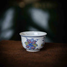 Wu Cai Hua Hui 110cc - Jing De Zhen Porcelain Gaiwan - zycs_China