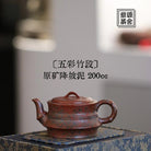 Wu Cai Zhu Duan 200cc - Yixing Handmade Teapot - zycs_China
