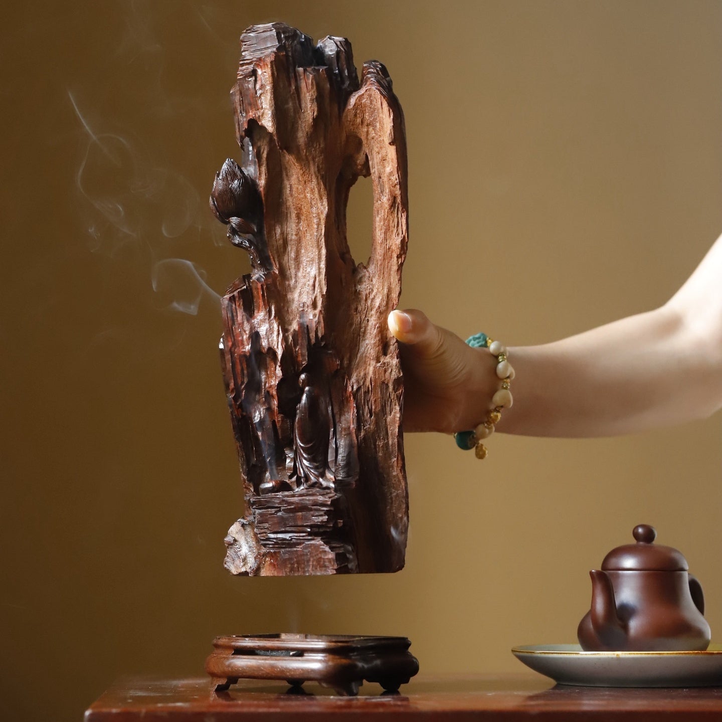 Wu Dao - Wood Sculpture - zycs_China