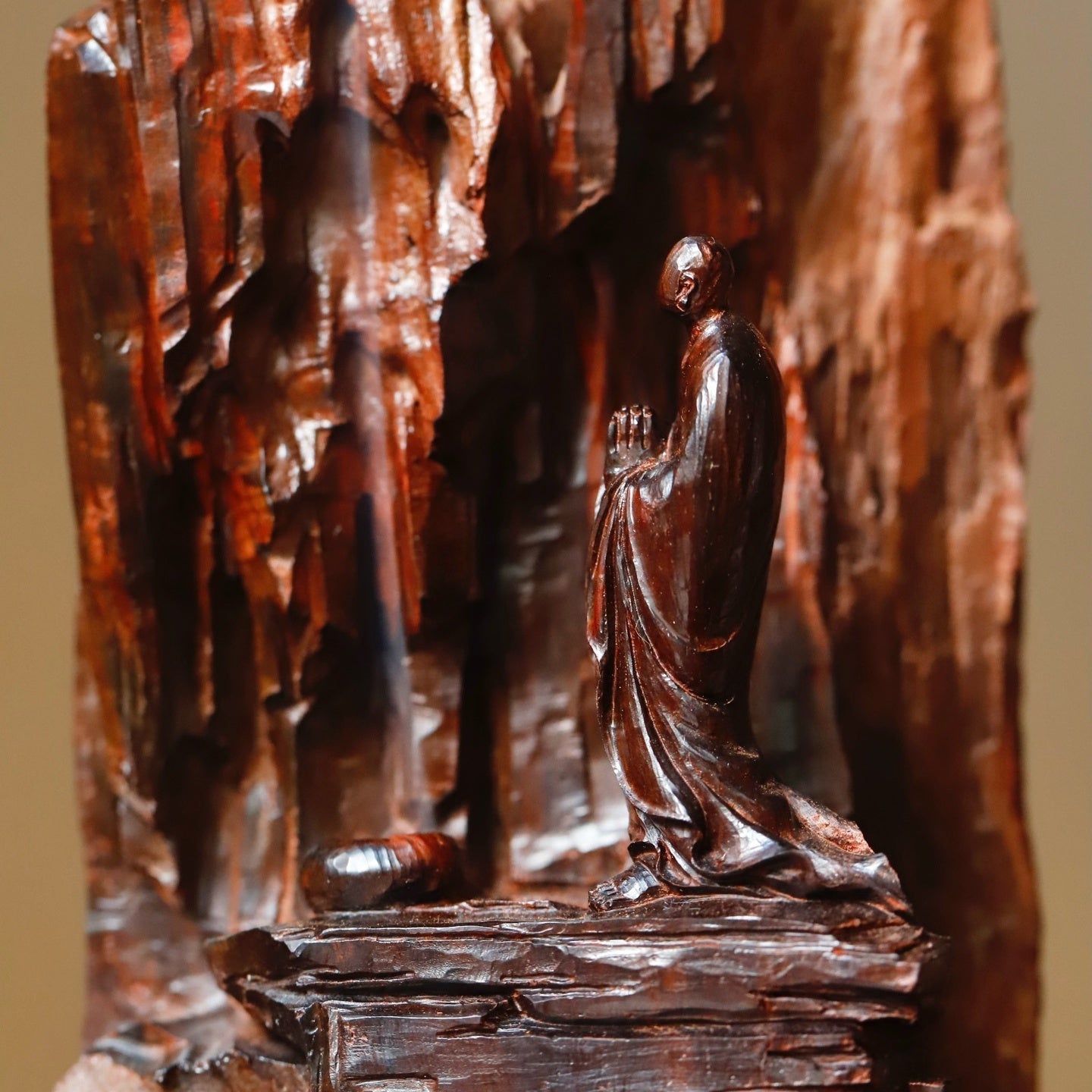 Wu Dao - Wood Sculpture - zycs_China