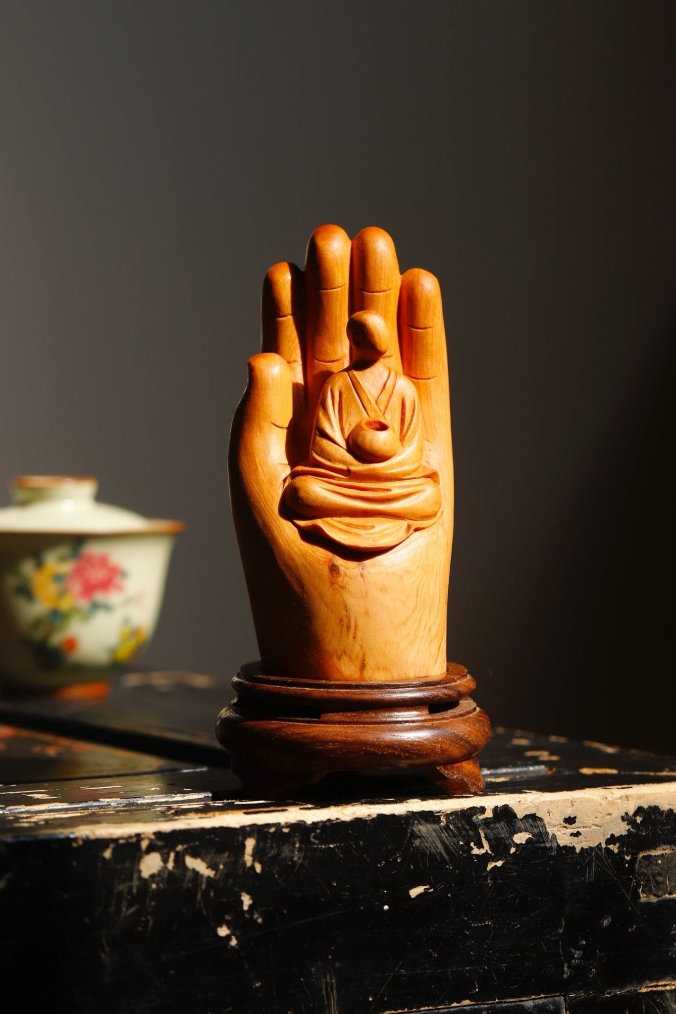 Wu Dao - Wood Sculpture - zycs_China