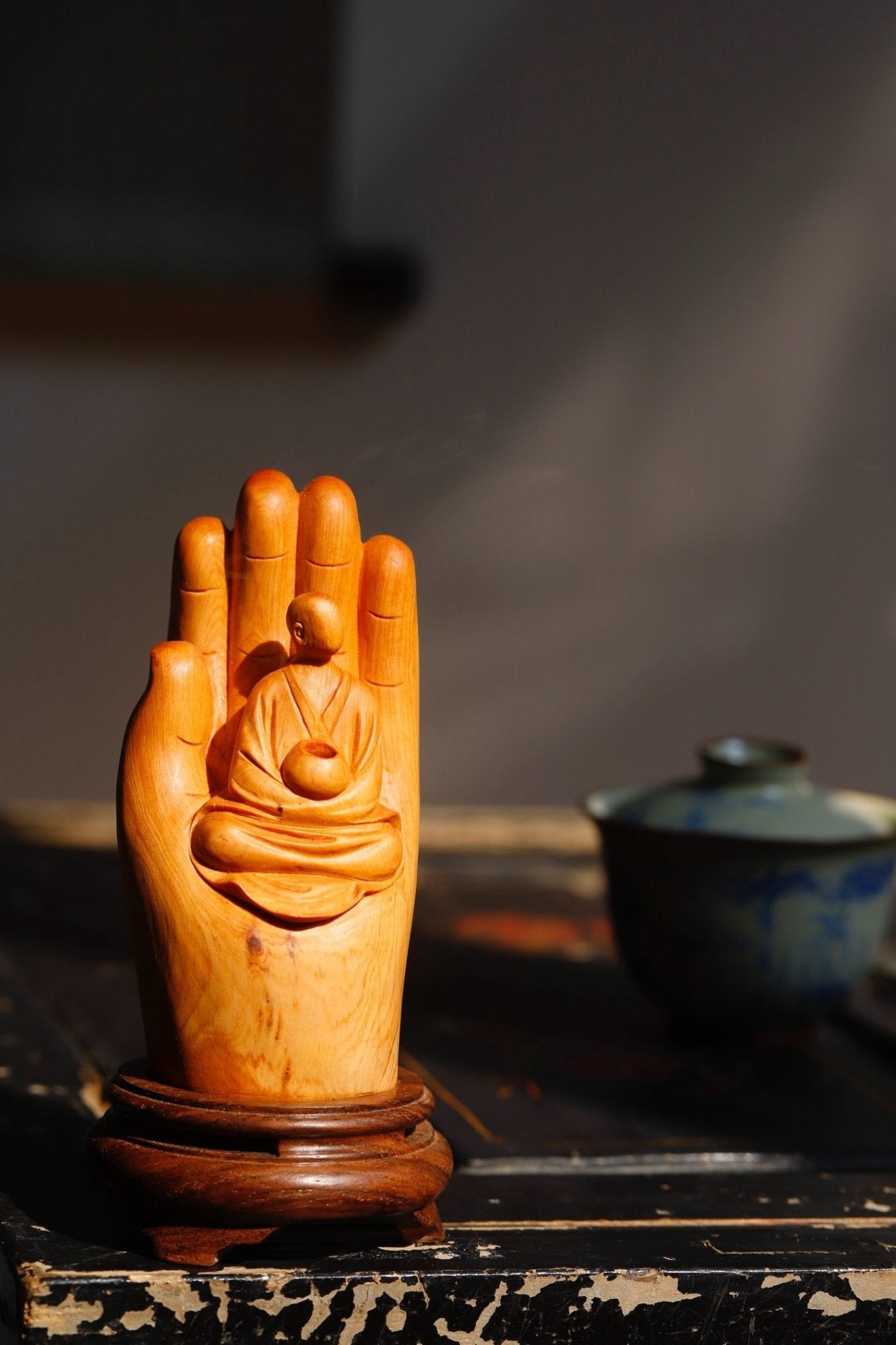 Wu Dao - Wood Sculpture - zycs_China