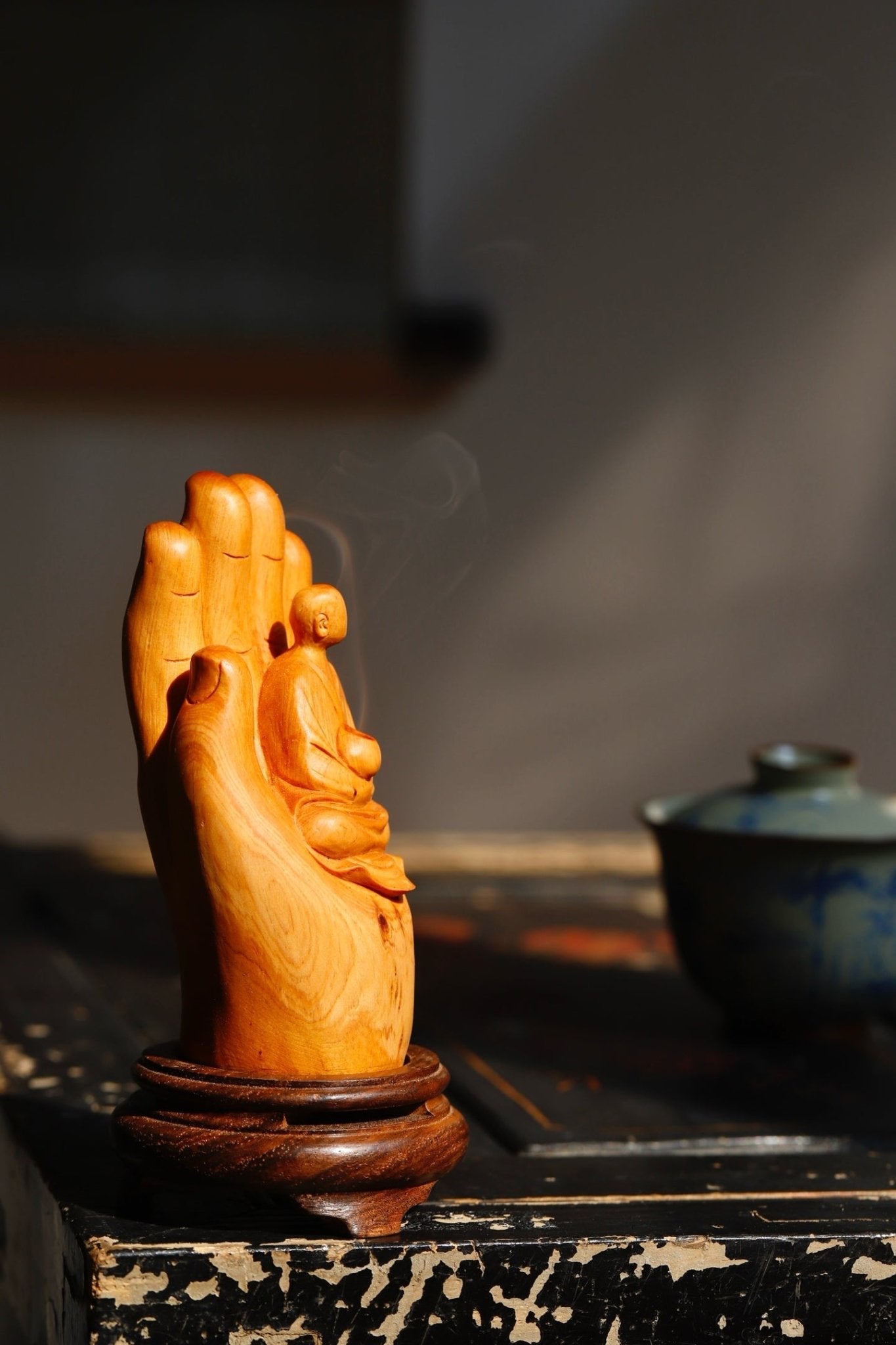 Wu Dao - Wood Sculpture - zycs_China