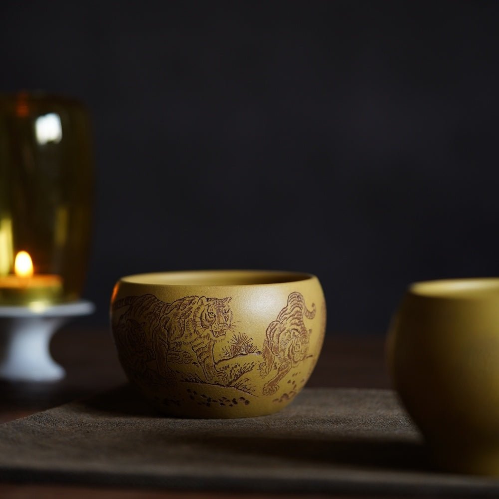 Wu Fu Lin Men 150cc - Yixing Handmade Teacup - zycs_China