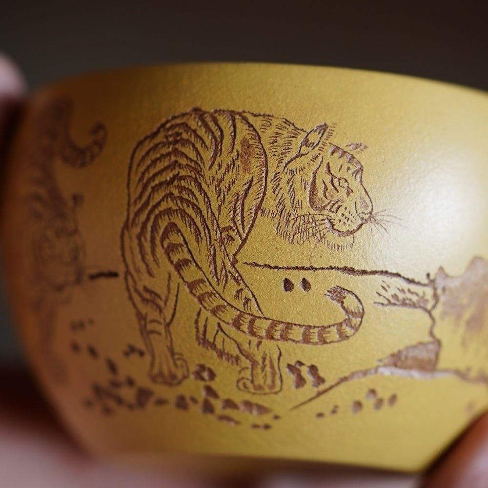 Wu Fu Lin Men 150cc - Yixing Handmade Teacup - zycs_China