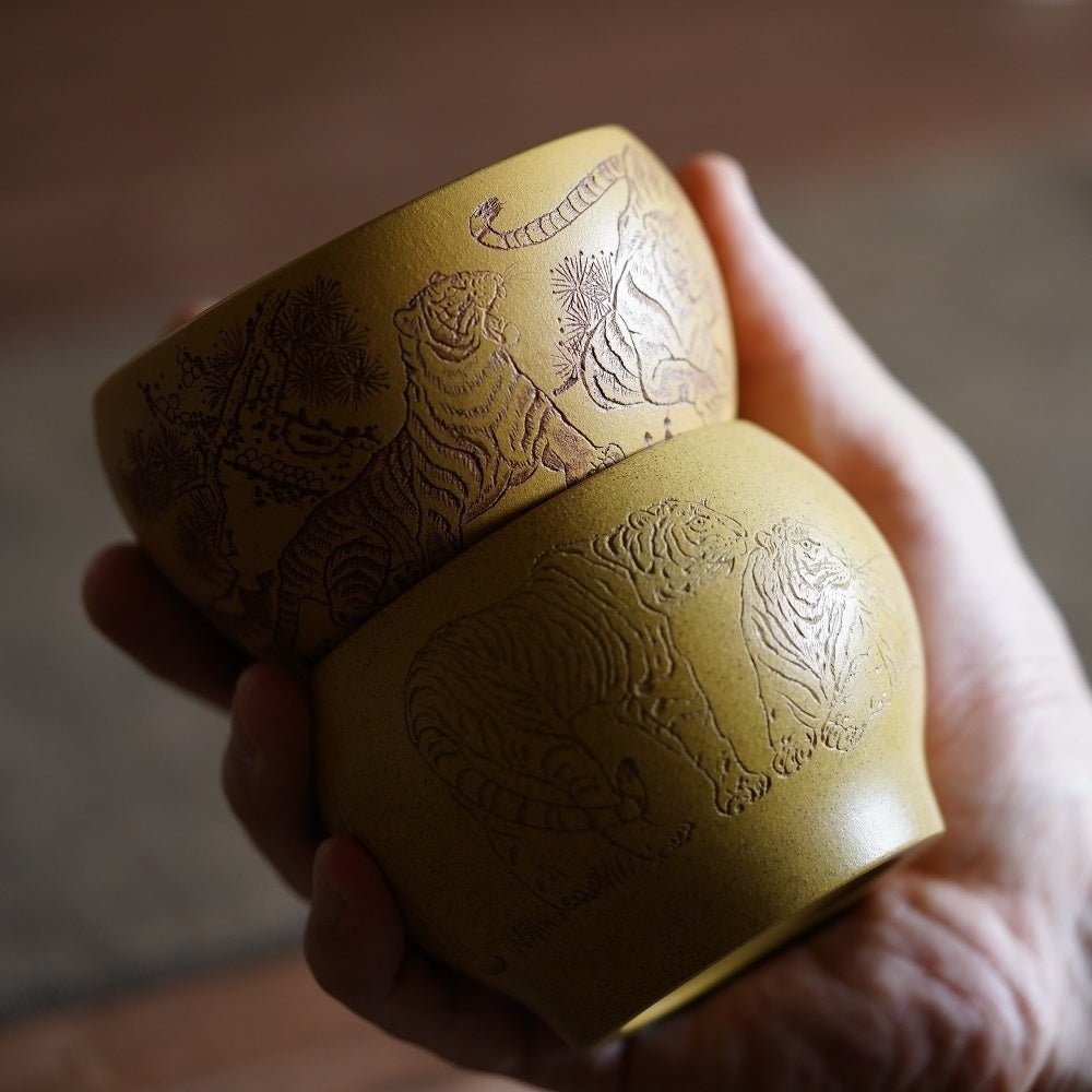 Wu Fu Lin Men 150cc - Yixing Handmade Teacup - zycs_China