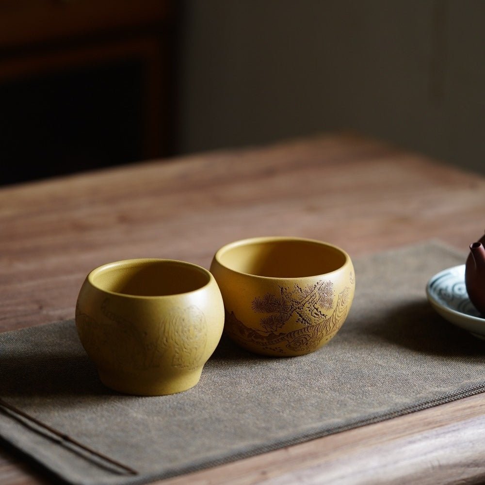 Wu Fu Lin Men 150cc - Yixing Handmade Teacup - zycs_China