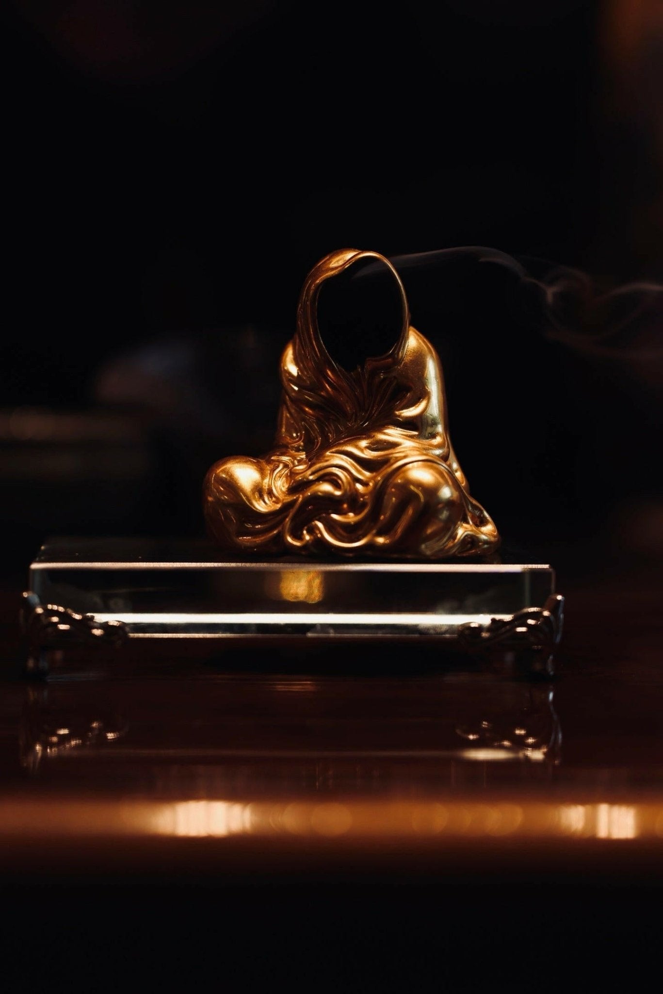 Wu Xiang Jin Shen - Wood Sculpture - zycs_China