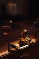 Wu Xiang Jin Shen - Wood Sculpture - zycs_China