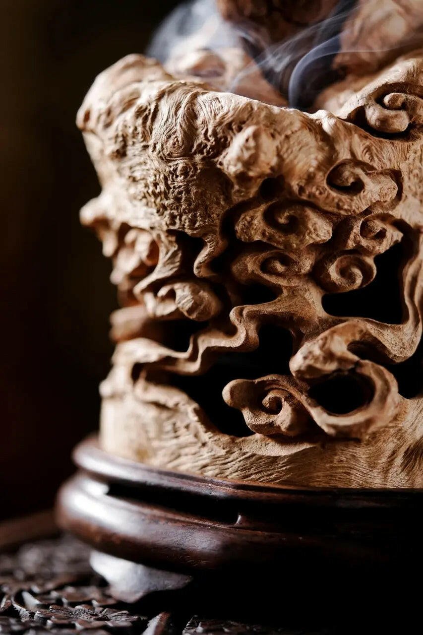 Wu Xiang Xiang Lu - Wood Sculpture - zycs_China