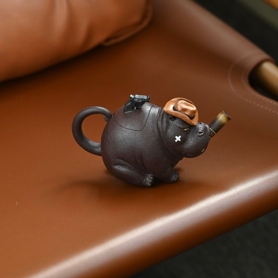 Xi Bu Niu Zai 180cc - Yixing Handmade Teapot - zycs_China