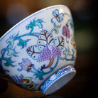 Xi Fan Lian 130cc - Jing De Zhen Porcelain Gaiwan - zycs_China