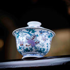 Xi Fan Lian 130cc - Jing De Zhen Porcelain Gaiwan - zycs_China
